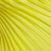 Valentino Accordionpleated Silkchiffon Dress in Yellow (chartreuse) - Lyst