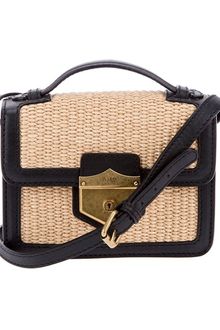 Alexander Mcqueen Archive Woven Shoulder Bag - Lyst