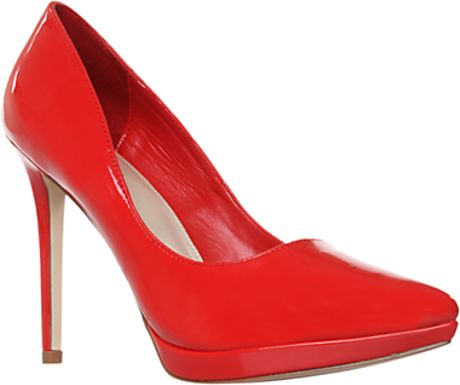 carvela red suede shoes