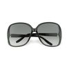 Gucci Heart Logo Plastic Frame Sunglasses in Black - Lyst