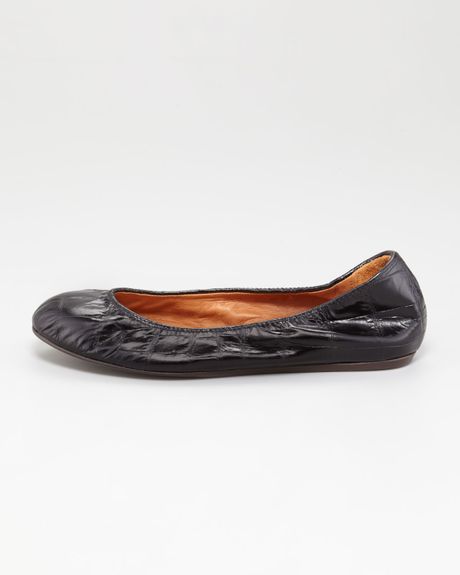 crocodile ballet flats