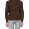 Prada Crewneck Sweater in Brown for Men - Lyst