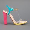 Christian Louboutin Colour Block Sandal in Blue - Lyst