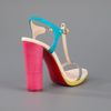 Christian Louboutin Colour Block Sandal in Blue - Lyst