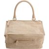 Givenchy Croc Stamped Medium Pandora Messenger in Beige (sand) - Lyst