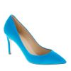 J.crew Everly Suede Pumps in Blue (azure) - Lyst