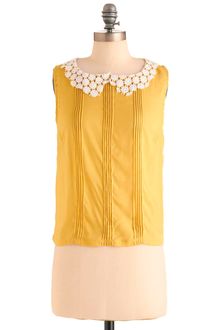 ModCloth Presh As A Daisy Top - Lyst