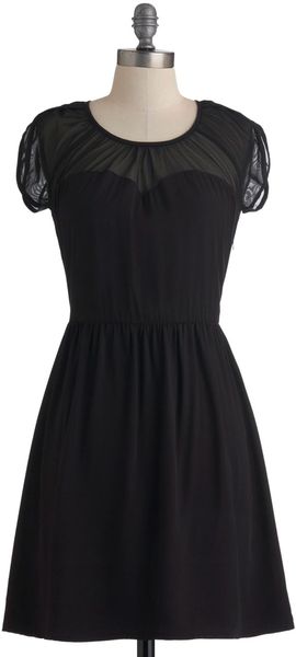 ModCloth Onyx The Dance Floor Dress - Lyst