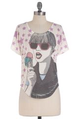 ModCloth Check 1 2 Freeze Tee