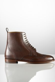 Ralph Lauren Collection Brenly Oxford Calf Boot - Lyst
