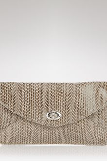 Sorial Clutch Snakeskin Envelope - Lyst