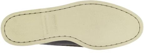 Sperry Top-sider Authentic Original 2 Eye in Black for Men (black/gray) - Lyst