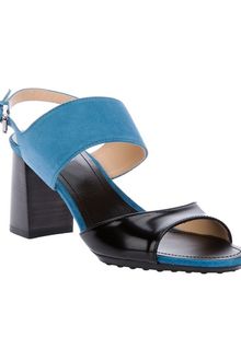Tod's Colour Block Sandal - Lyst