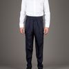 Yves Saint Laurent High Waisted Trousers in Blue for Men (navy) - Lyst