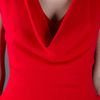 Alexander Mcqueen Archive Peplum Dress in Red - Lyst
