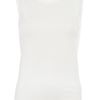 Ann Demeulemeester Sleeveless Tshirt in White - Lyst