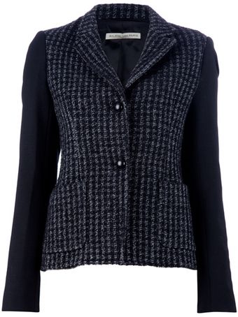 Balenciaga Checked Blazer - Lyst