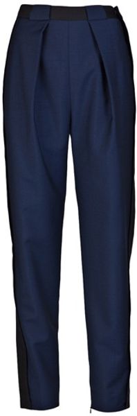 Balenciaga Two Tone Trouser - Lyst