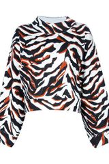 Balenciaga Tiger Printed Top