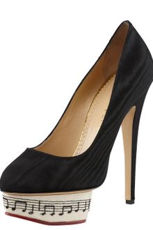 Charlotte Olympia Dance with Me Dolly Symphony Islandplatform Pump - Lyst