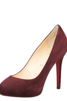 Christian Louboutin New Declic Suede Pump - Lyst