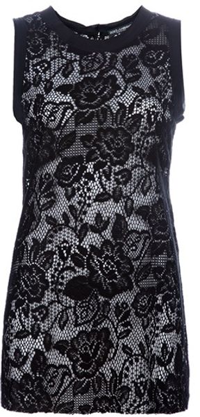 Dolce & Gabbana Lace Top - Lyst
