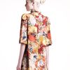 Dolce & Gabbana Floral Print Charmeuse Dress in Floral - Lyst