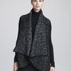 Donna Karan New York Urban Tweed Vest in Black - Lyst