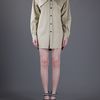 Dsquared2 Military Shirt Dress in Beige - Lyst
