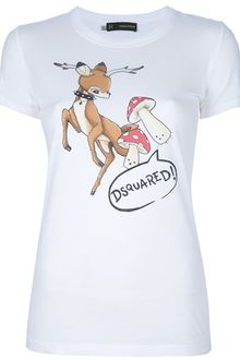 DSquared2 Printed Tshirt - Lyst