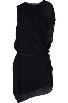 Helmut Lang Drape Dress - Lyst