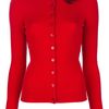 Moschino Cheap & Chic Wool Cardigan in Red - Lyst