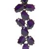 Oscar De La Renta Gemstone Earring in Purple (gold) - Lyst