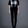 Stella Mccartney Checked Jumper in Black - Lyst