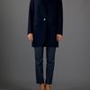 Stella Mccartney Long Coat in Blue - Lyst