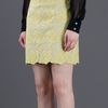 Stella Mccartney Lace Skirt in Yellow - Lyst