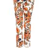 Topshop Paisley Print Cigarette Trousers in Multicolor (pink) - Lyst