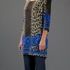 Versace Printed Tunic in Multicolor (green) - Lyst