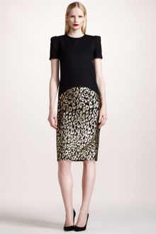 Wes Gordon Cocoon Combo Dress - Lyst