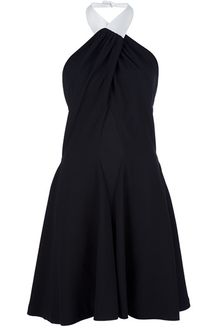 Yves Saint Laurent Flared Halter Neck Dress - Lyst