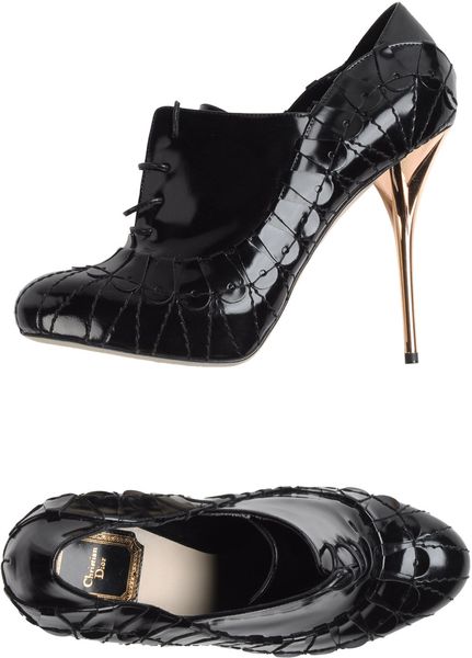Dior Laced Shoes in Black - Lyst