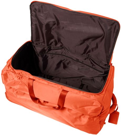 duffle bag orange