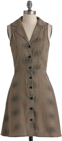 ModCloth Either Optic Dress - Lyst