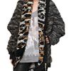 Tuesday Night Band Practice Reversible Wool Jacquard Cardigan in Multicolor (multi) - Lyst