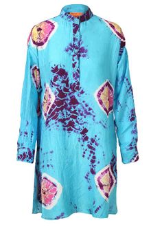 Ashish Tiedye Creased Silk Shirt - Lyst