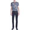 Balenciaga Zebra Print Tee in Blue for Men (zebra) - Lyst