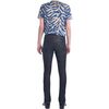 Balenciaga Zebra Print Tee in Blue for Men (zebra) - Lyst