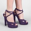 Bottega Veneta Plum Suede Shoe in Purple (plum/plum) - Lyst