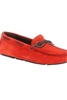 Bottega Veneta Woven Leather Loafer - Lyst
