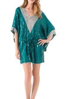 Camilla Sequin Caftan Cover Up Dress - Lyst